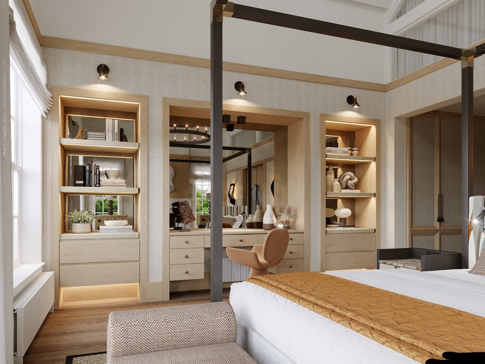 A awe-inspiring bedroom design | Upwork