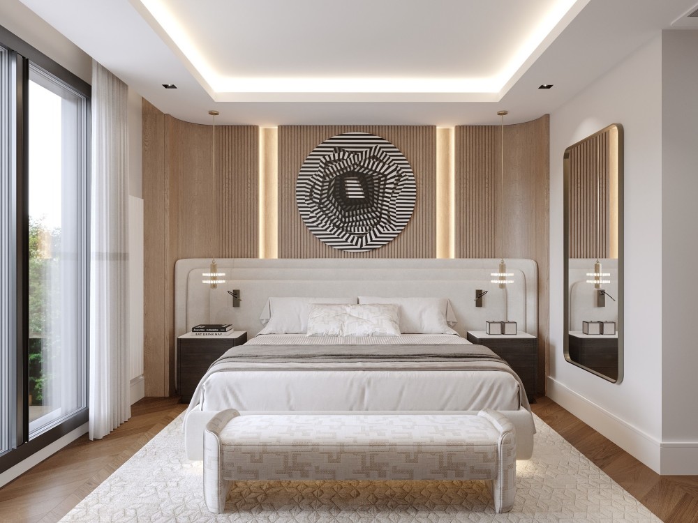 A awe-inspiring bedroom design | Upwork