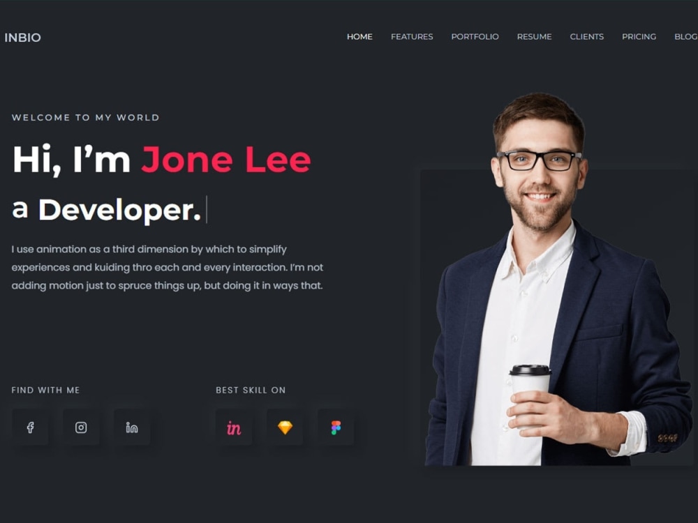 HTML template from your target design or template | Upwork