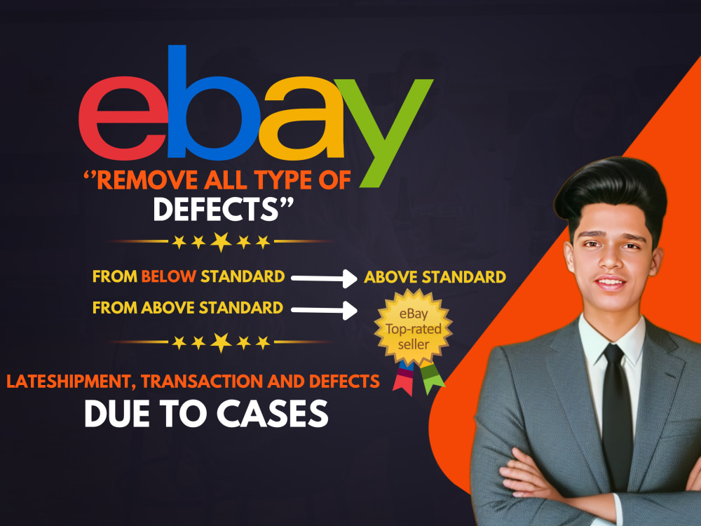 Solve ebay account defects, transaction defects, late shipment issues