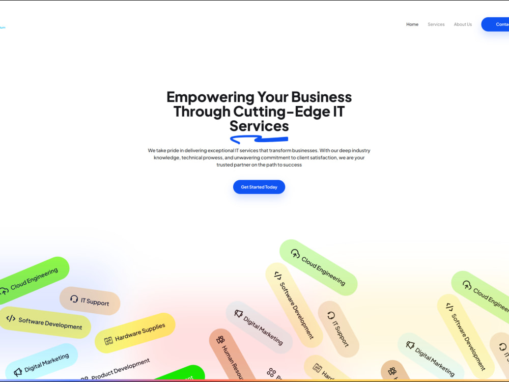 Custom website built with HTML, CSS and REACT | Upwork