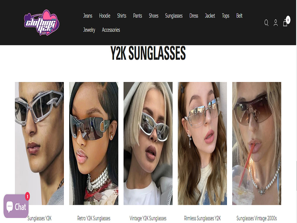 Streetwear y2k shopify fashion clothing brand y2k dropshipping store Upwork