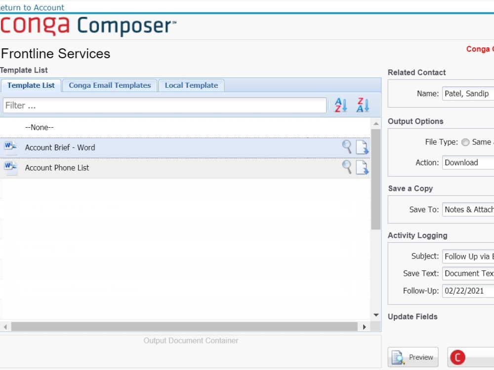 Salesforce integration with electronic signature solutions Conga Sign