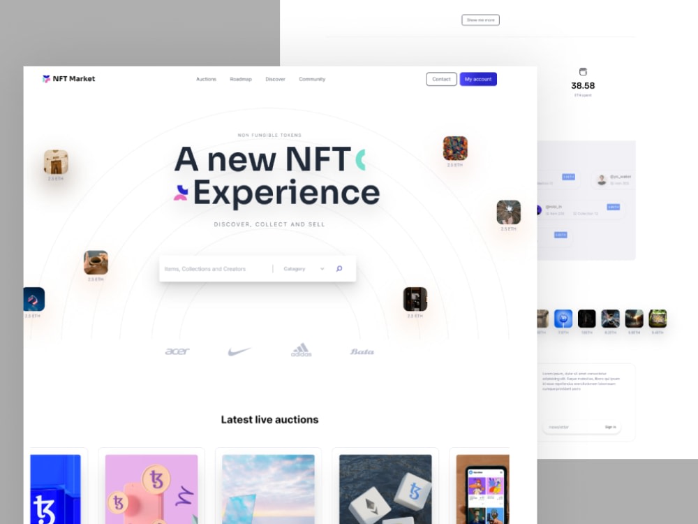 Landing | Dashboard | E-commerce site using Nextjs | Reactjs ...