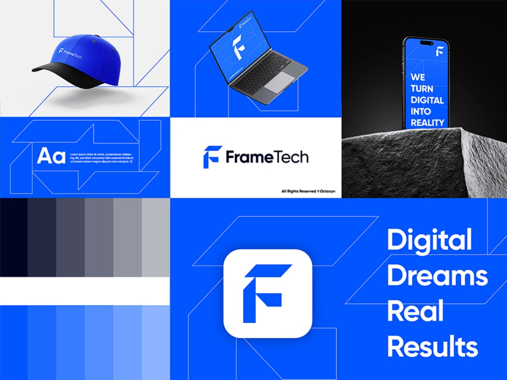 A professional brand identity kit Upwork