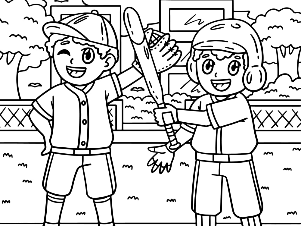 A Children's Black and White Coloring Book Page or Activity Page | Upwork