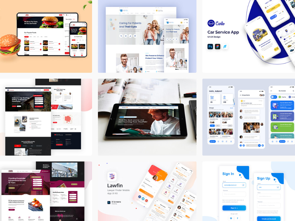 UI UX design for your web and app | Upwork