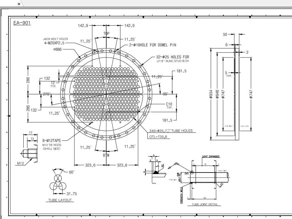 Bill of Material and Fabrication Drawing Upwork