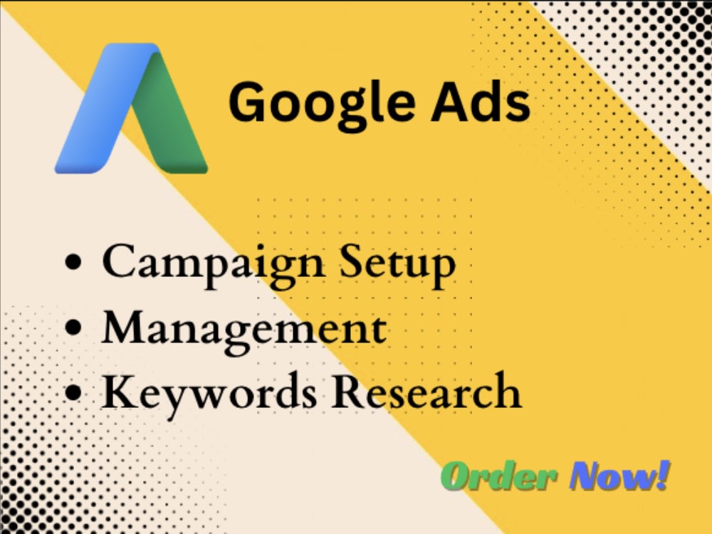 Google ads campaign setup for your business Upwork