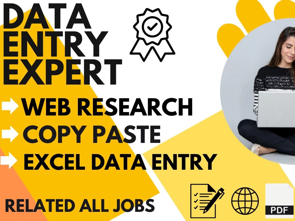 Data entry for amazon and copy past Upwork