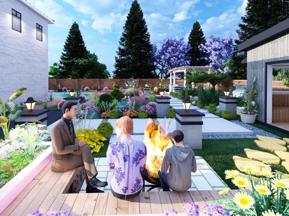 Front Yard Backyard Landscape Design 3d Landscape Modeling Front Yard Backyard Landscape Design 3d Landscape Modeling