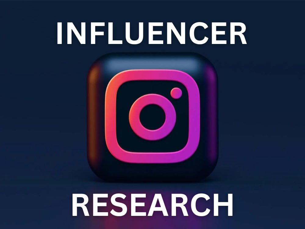 Instagram influencers list niche based Upwork