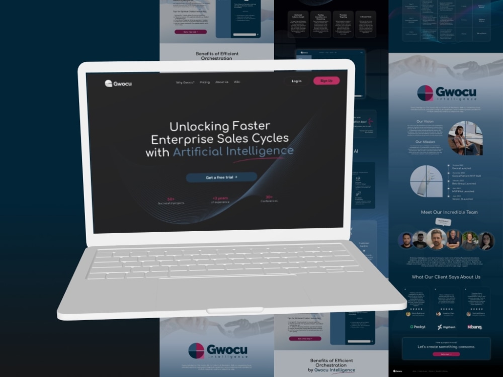 Responsive & Professional Landing Page Design | Upwork
