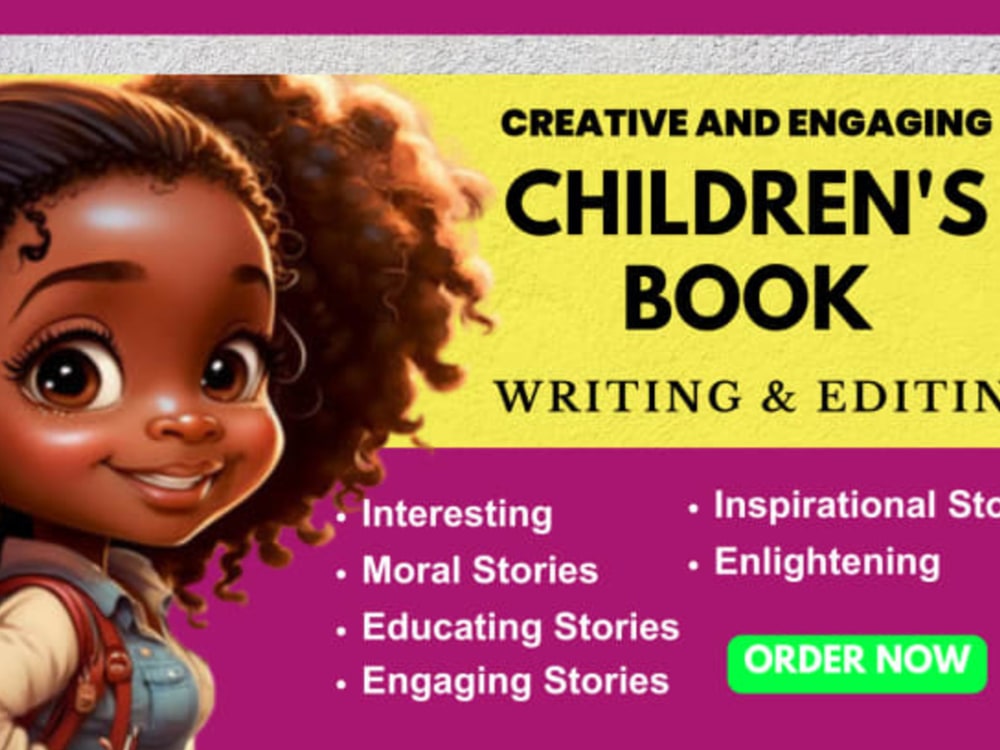 Moral children book, be your children book writer, kids story writer
