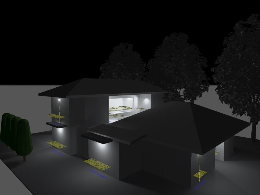 A Lighting design Simulation report for a given lighting layout Upwork