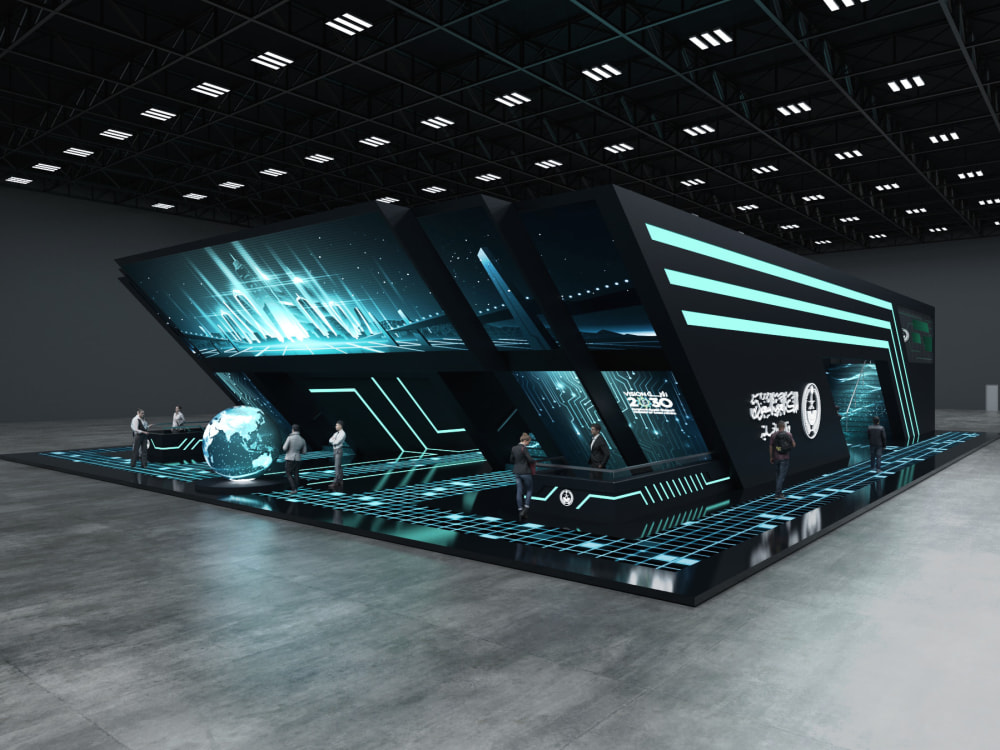 A creative exhibition booth designs | Upwork
