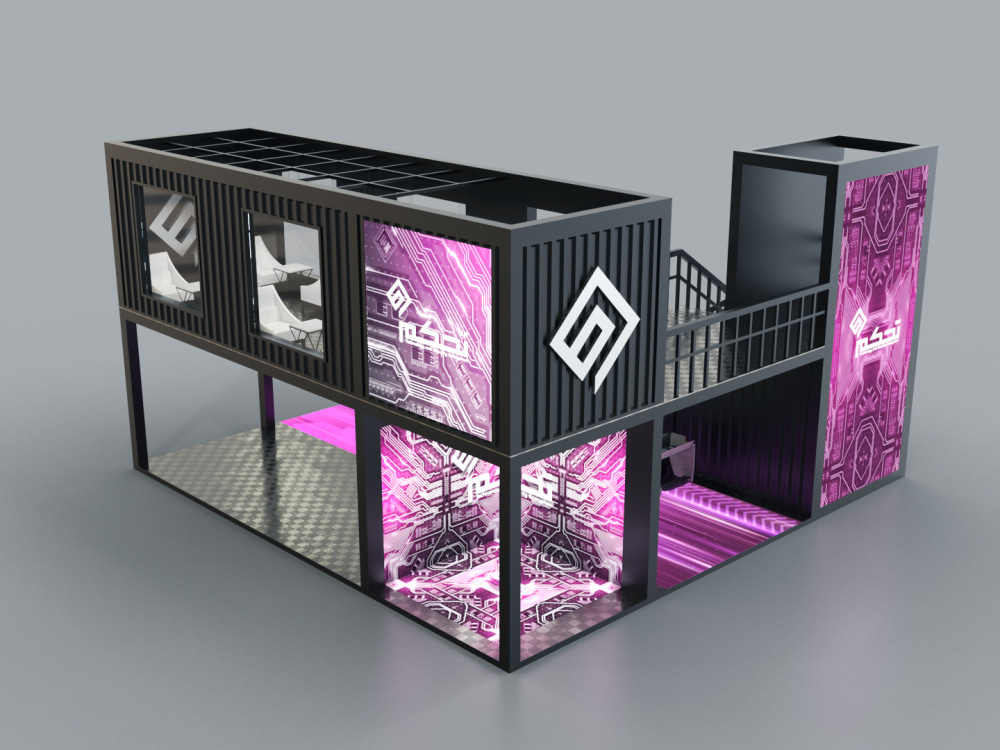 A creative exhibition booth designs | Upwork