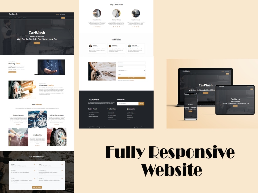Figma to html css bootstrap responsive website | Upwork