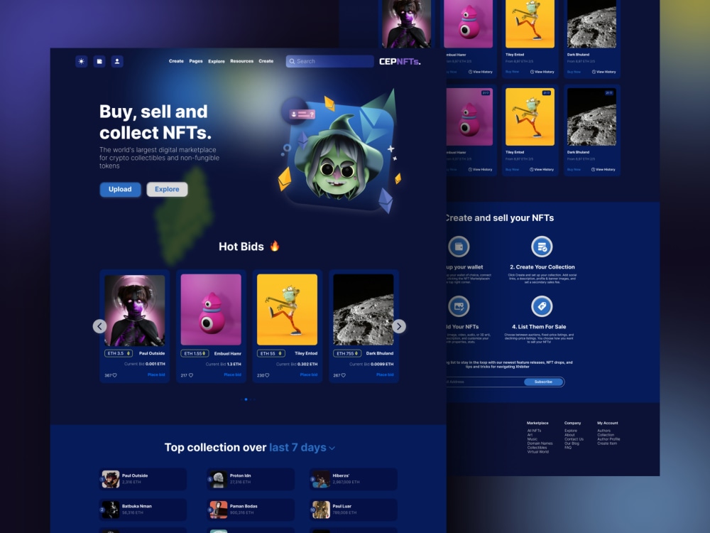 A fantastic Landing page design in Figma | Upwork