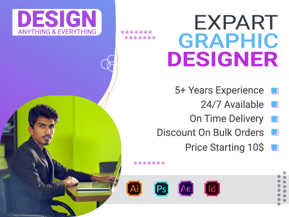 Any kind of graphic design in 24 hours | Upwork