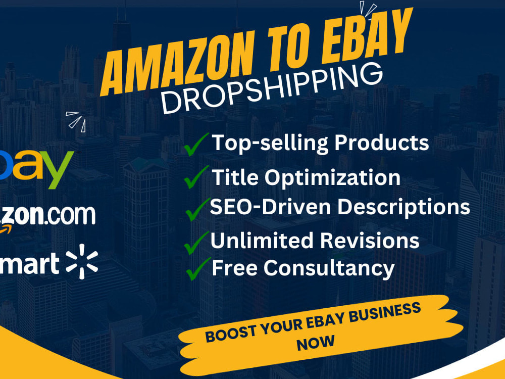 Dropshipping listings Via listing tool or manually