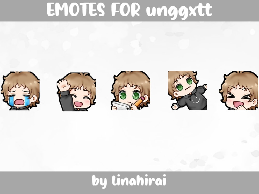 Custom emotes for your twitch channel | Upwork