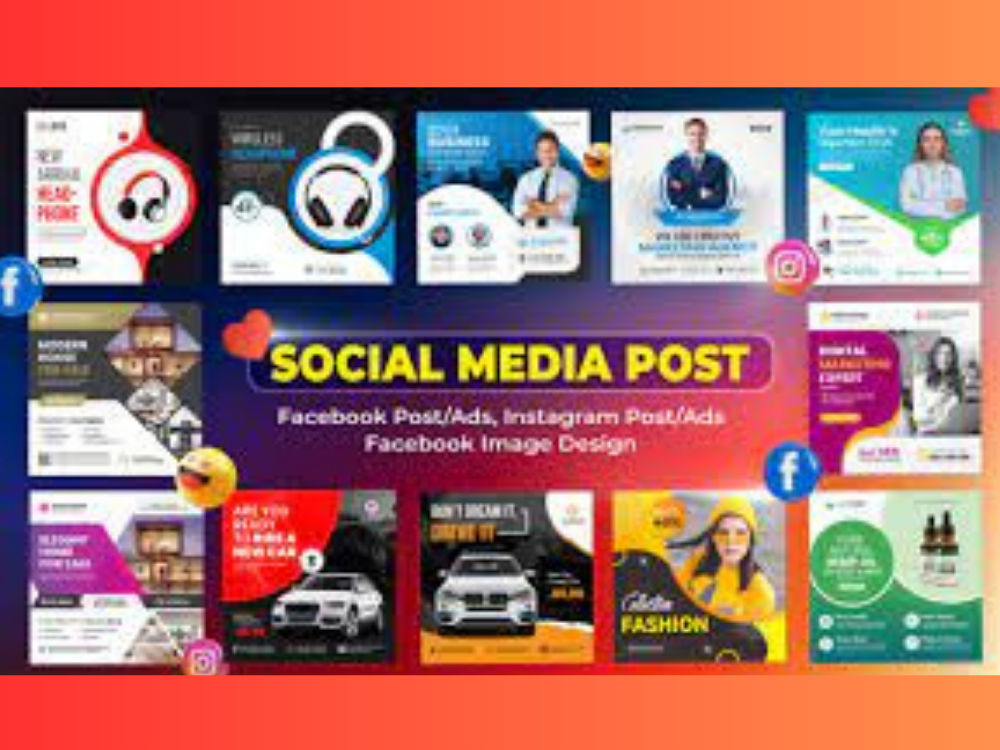 Facebook,instagram,youtube,linkdin,twitter & social media ads post
