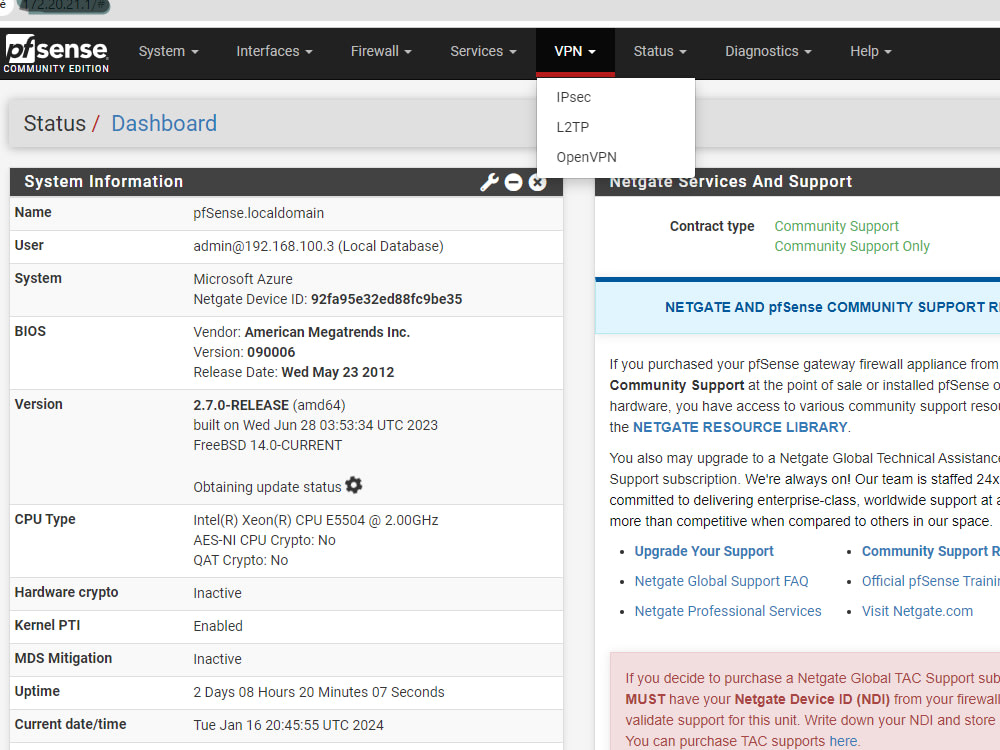 Configure pfsenseopnsense firewalls, cisco switches and VPN Upwork