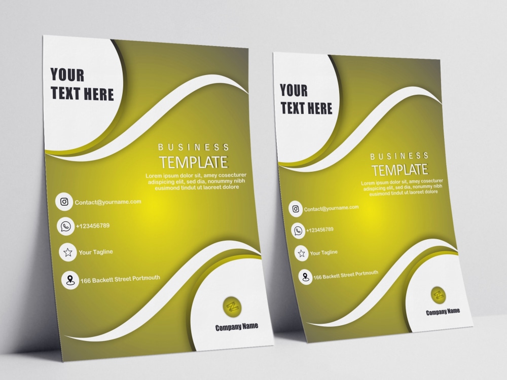 Professional flyers, brochures and business card in 6 hours | Upwork