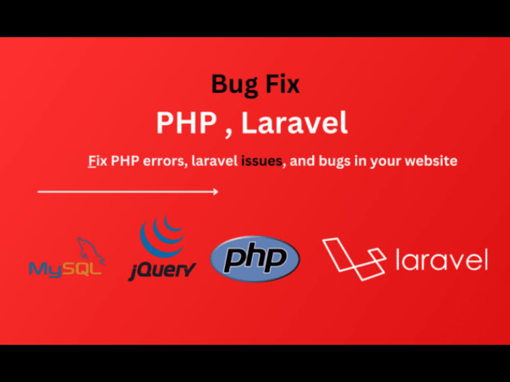 Bug Fixing In Php Laravel Codeigniter Upwork