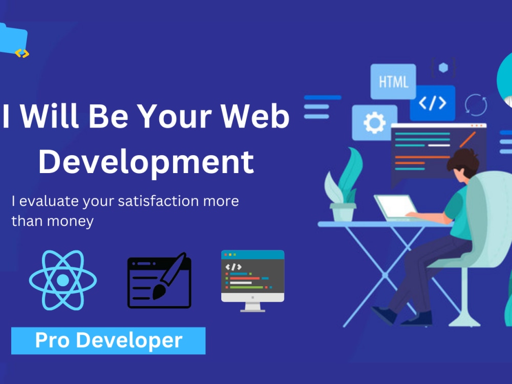 Be your expert in website development with react Upwork