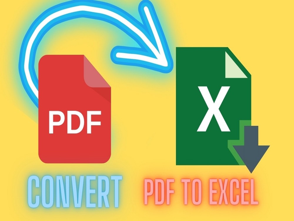 Convert PDF to Excel file Upwork