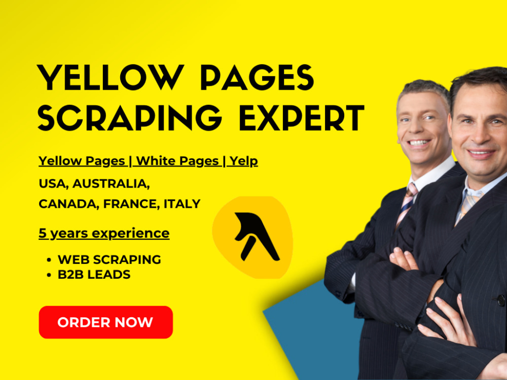 Proficient Yellow Pages Business to Business Leads Upwork