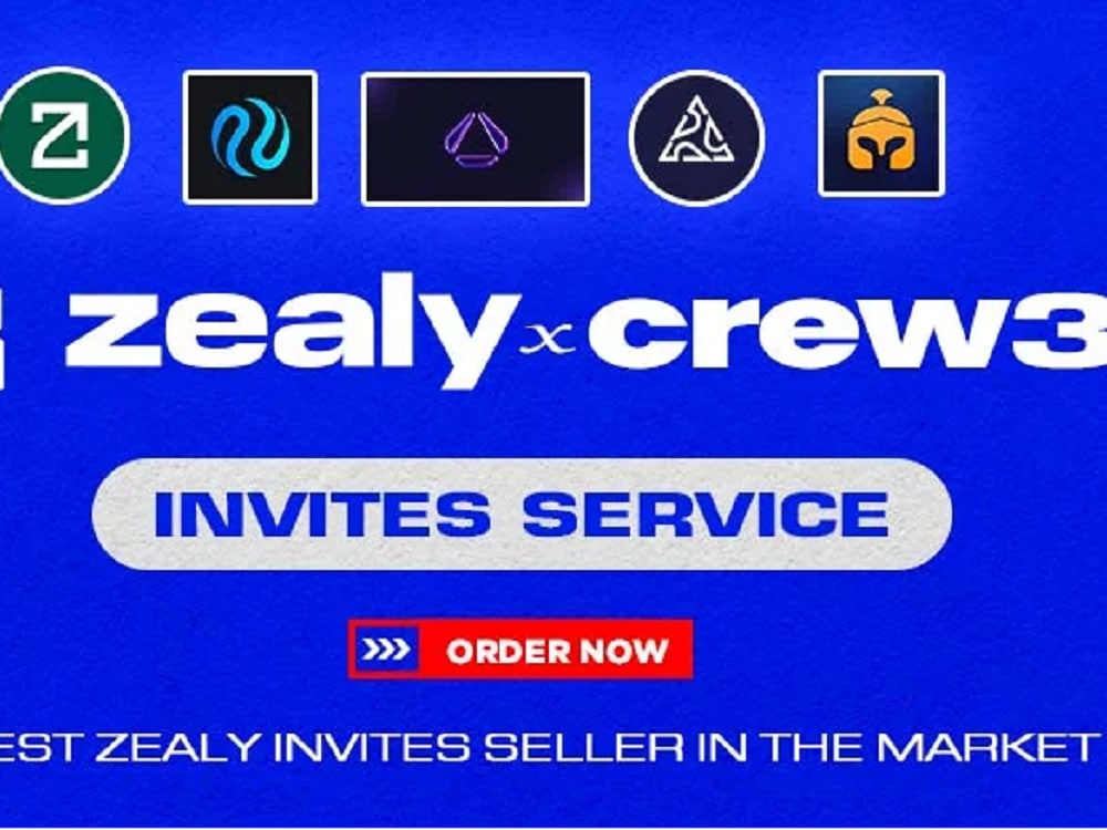 Invite real and active zealy crew3 invites, quest, fast and cheap Upwork