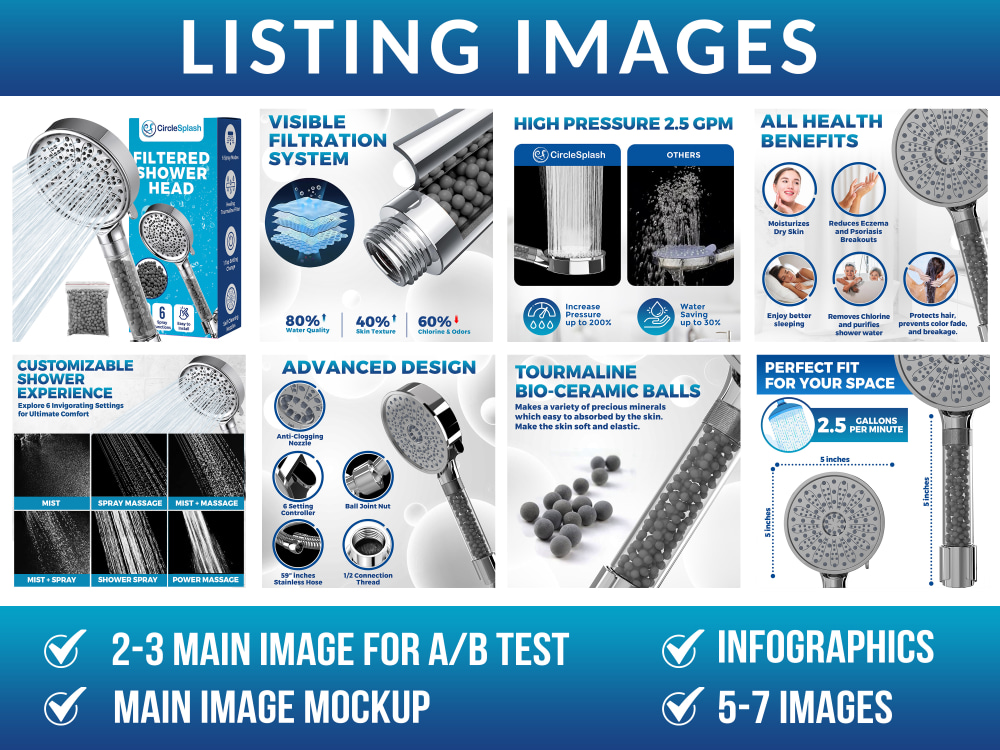 A compelling and coherent Amazon Listing Images. Upwork