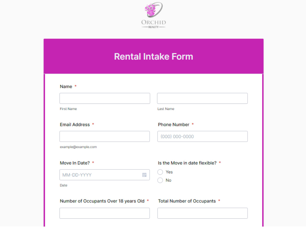 Jotform, Formstack, Formly Form, Qualtrics Survey, PaperForm, Formsite