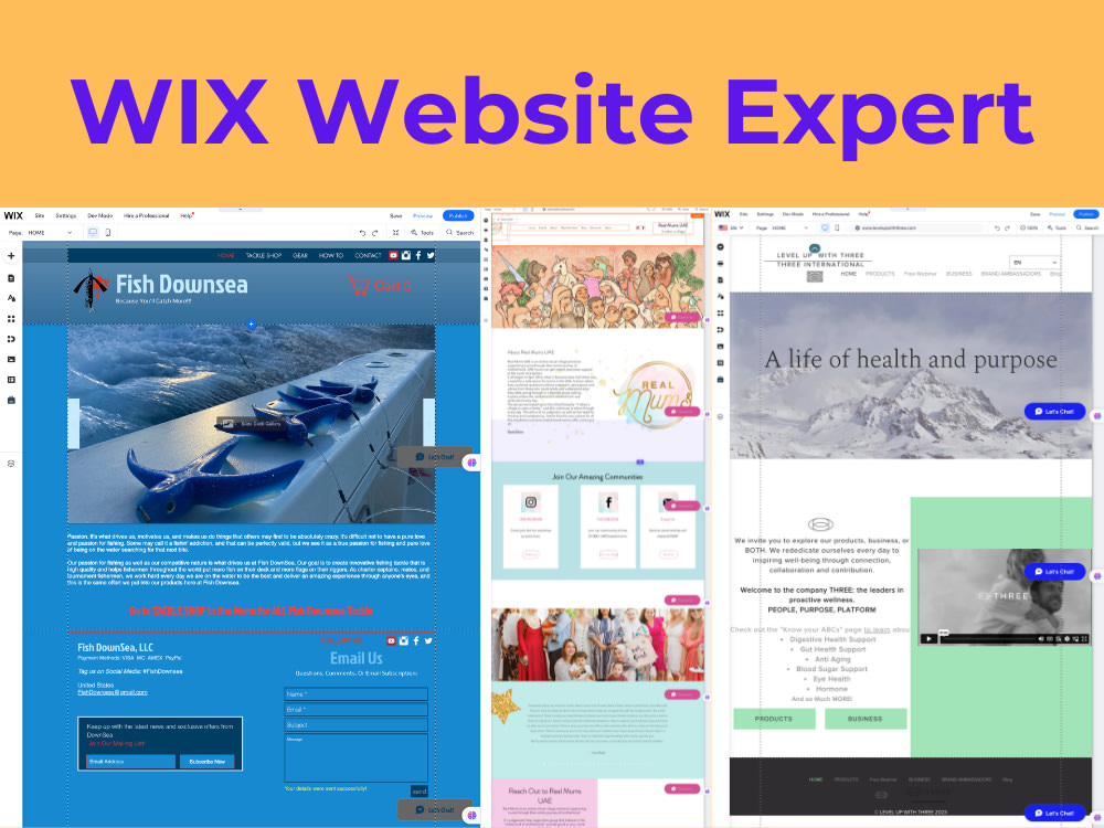 A Wix Website | Wix Web Design | Wix Redesign | Wix SEO Expert | Upwork