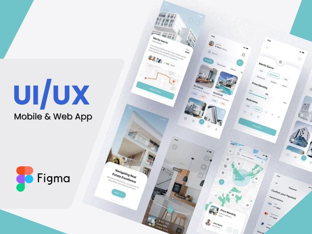 App UI UX design or mobile app UI UX design in figma | Upwork