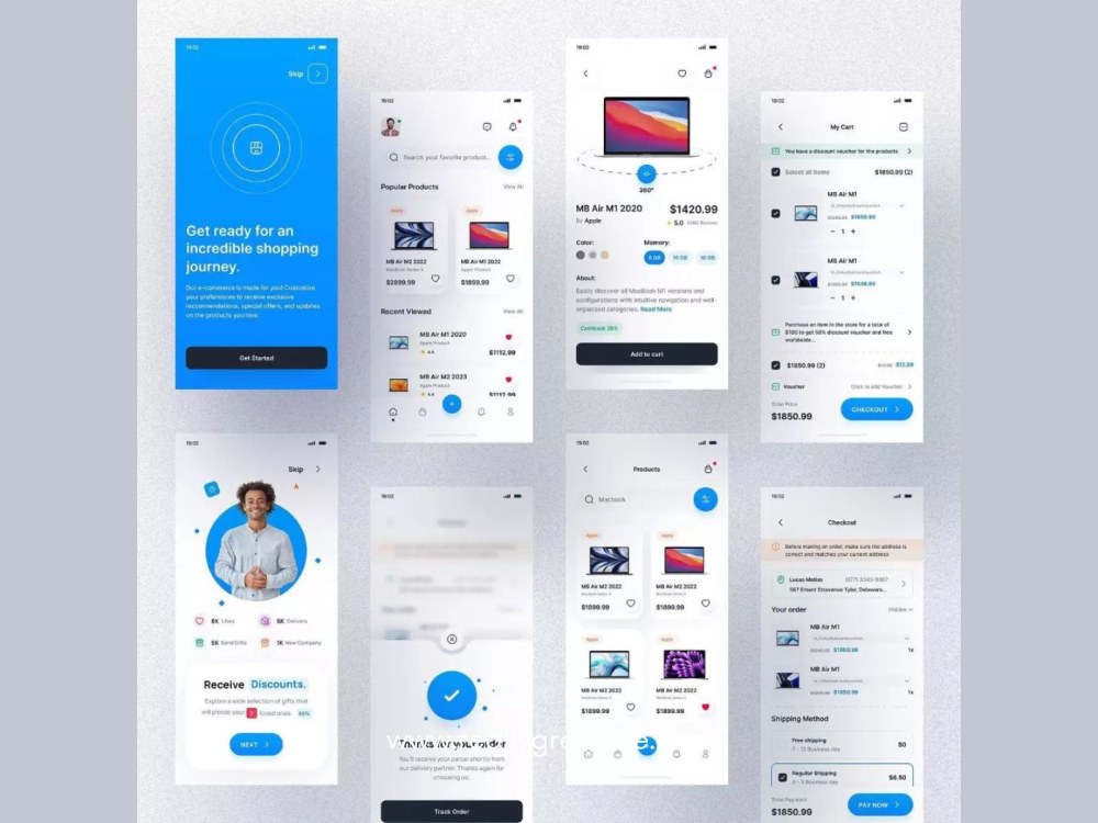 App UI UX design or mobile app UI UX design in figma | Upwork