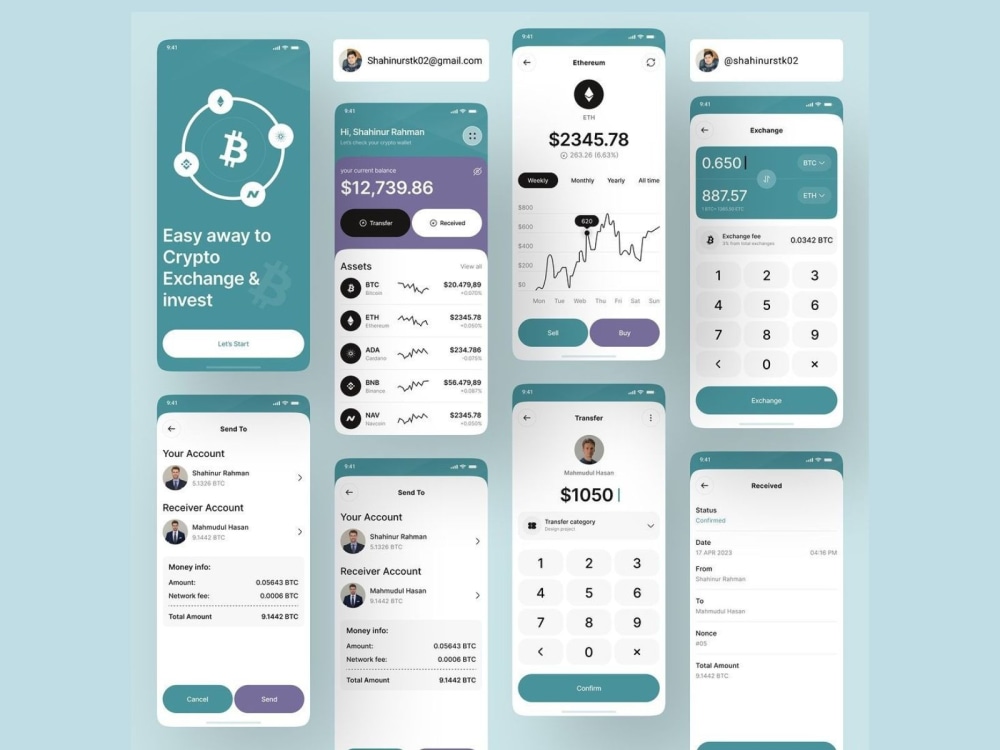 App UI UX design or mobile app UI UX design in figma | Upwork