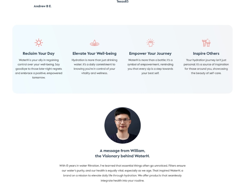 A full responsive Shopify landing page | Upwork