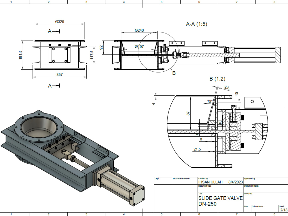 A 3D Model in STEP formate from your 2D Dawing | Upwork