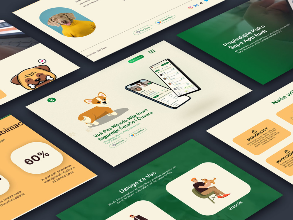 A responsive website landing page or web app design in Figma | Upwork