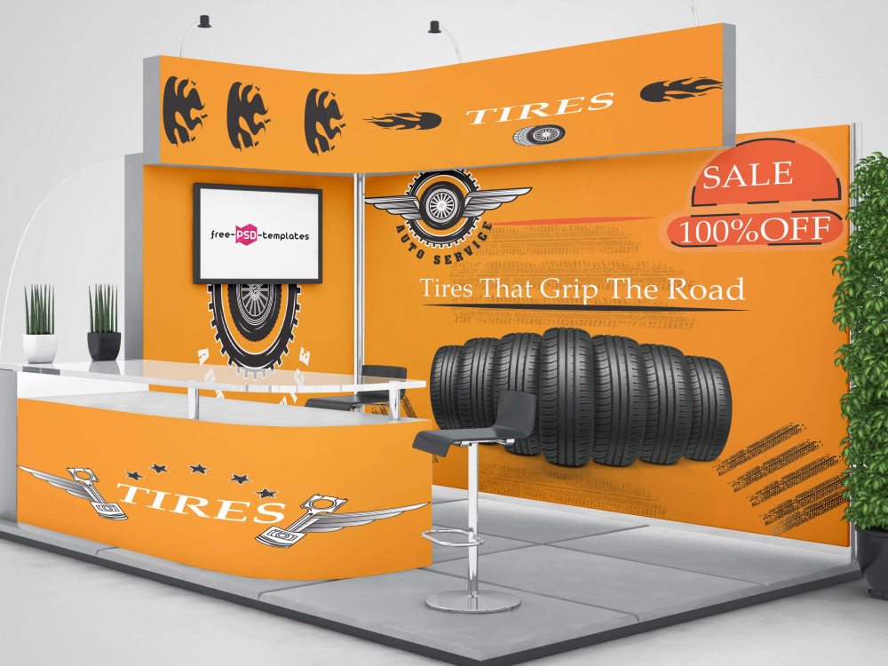 I will design trade show booth | Upwork