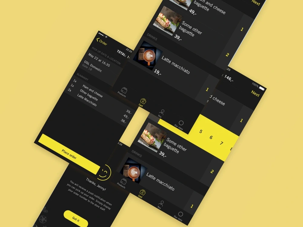 The design with amazing ui ux for mobile and web app user interface ...