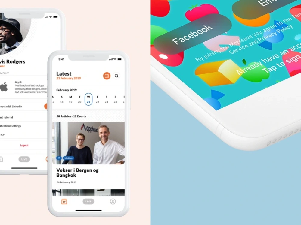 The design with amazing ui ux for mobile and web app user interface ...