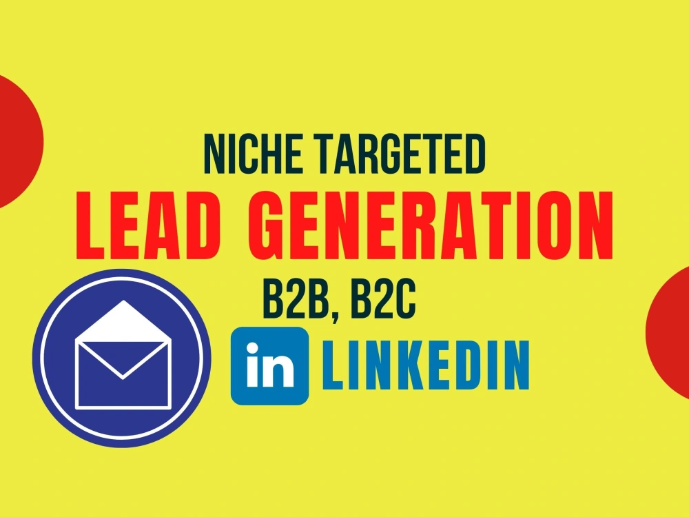 B2b lead generation for your any targeted niche | Upwork