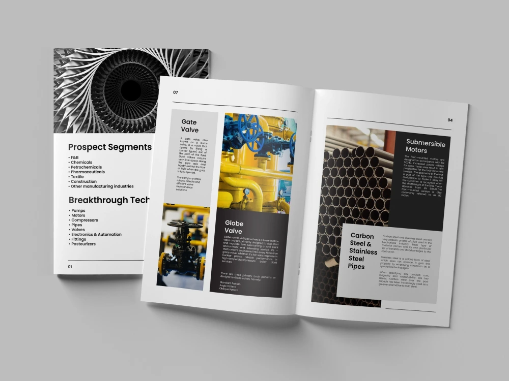 A professional catalogue/brochure of your business Upwork