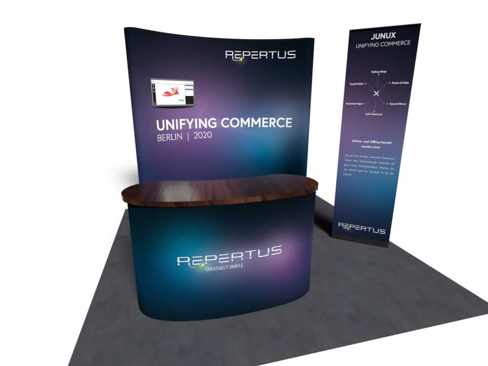 Stack Booth Display A full stack exhibition/booth stand design for fairs and similar | Upwork