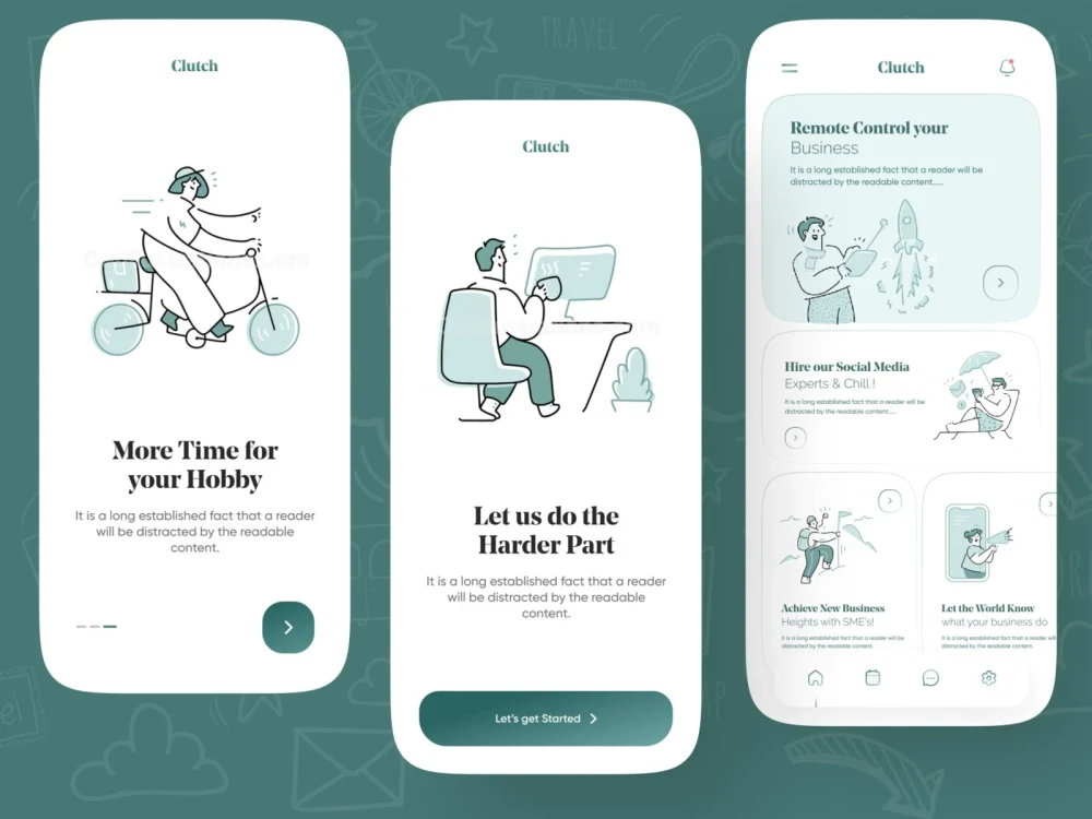 A Professional App UI UX Design | Upwork
